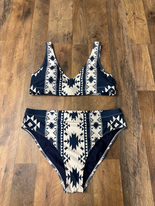 Western “winter” bikini set