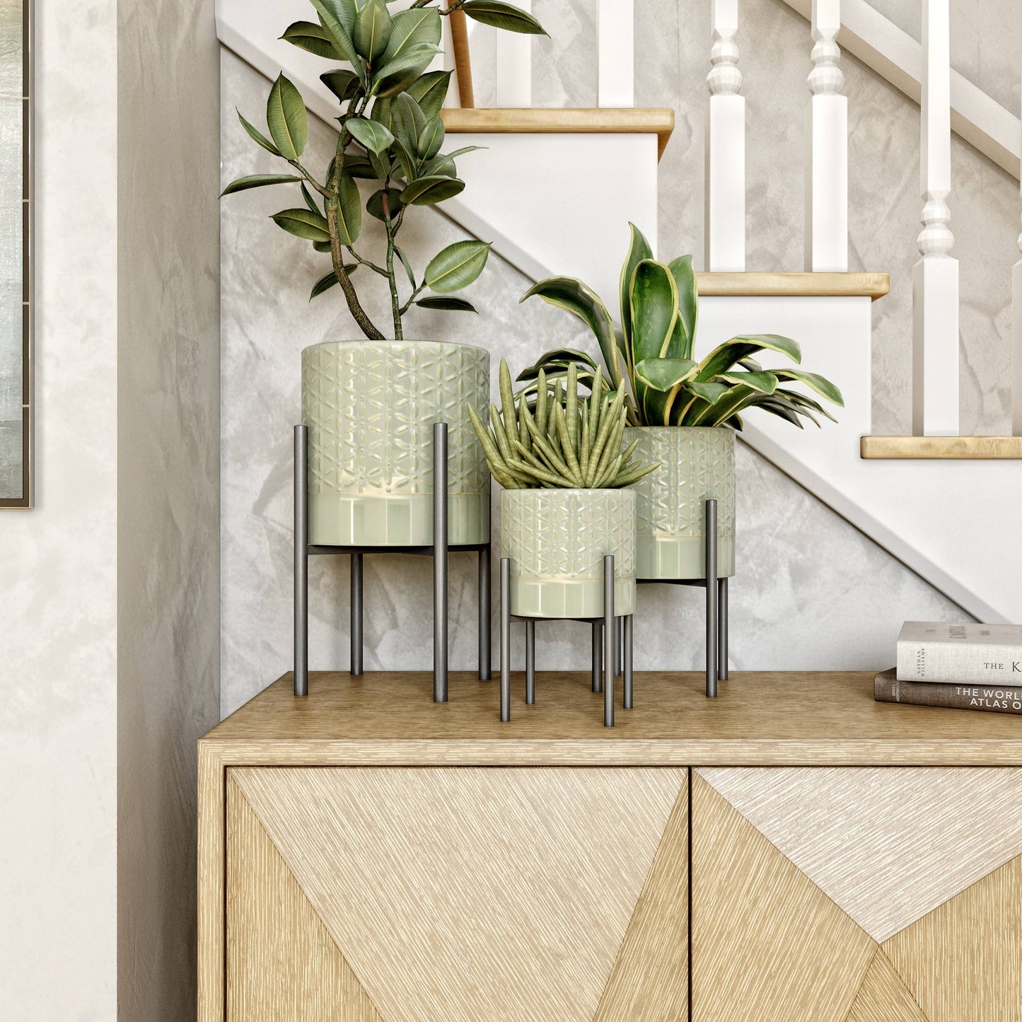 COSIMA FARMHOUSE PLANTERS (SET OF 3)