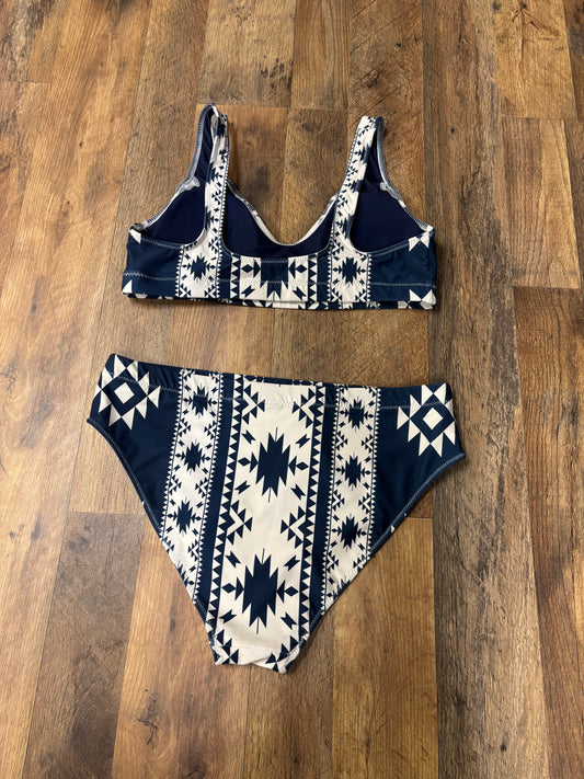 Western “winter” bikini set