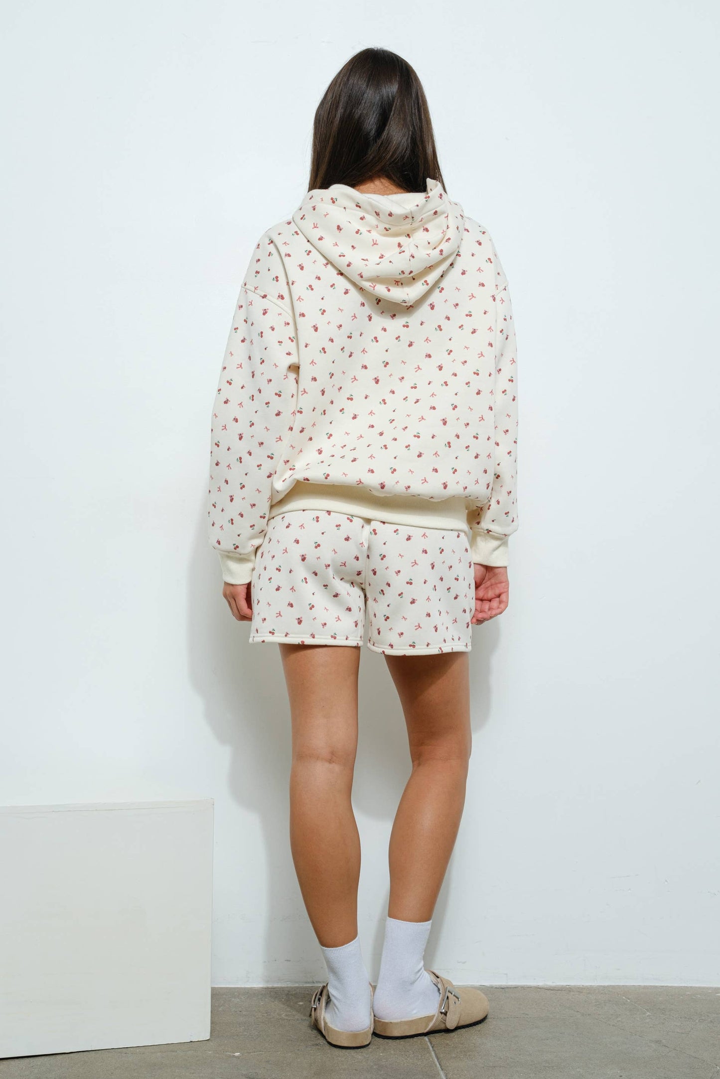CHERRY BOW HOODIE