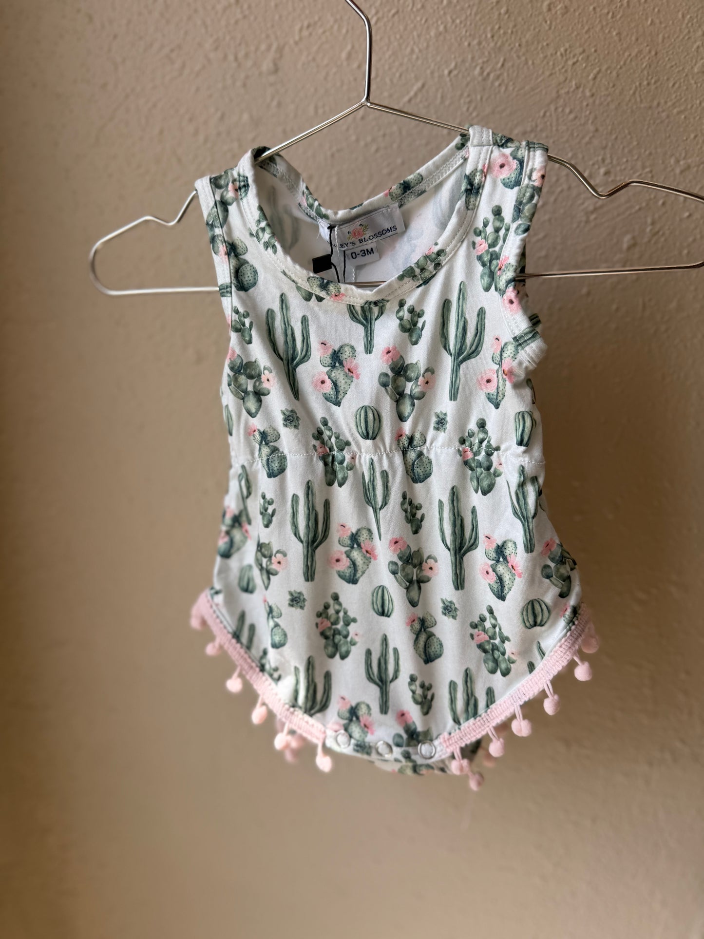 CACTUS BABY ROMPER