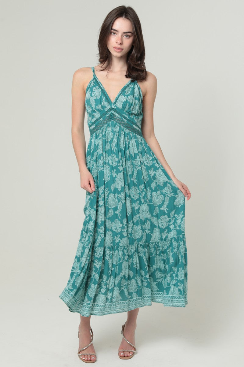DOUBLE STRAP MAXI DRESS
