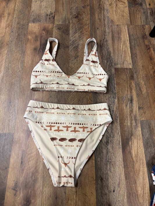 Neutral Earth Bikini Set