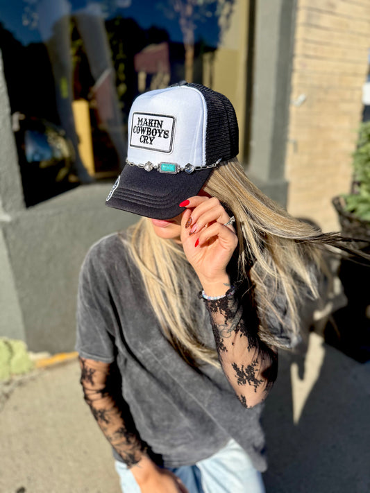 MAKE EM CRY TRUCKER HAT