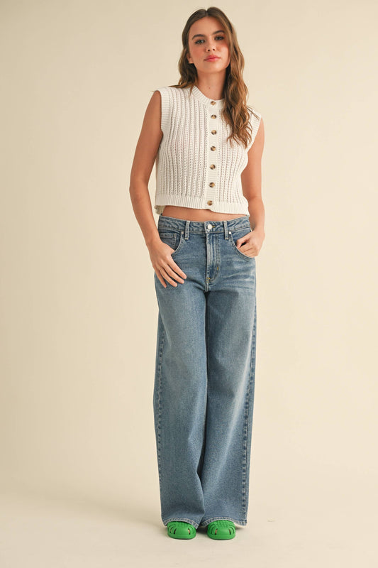 SAWYER CROCHET VEST
