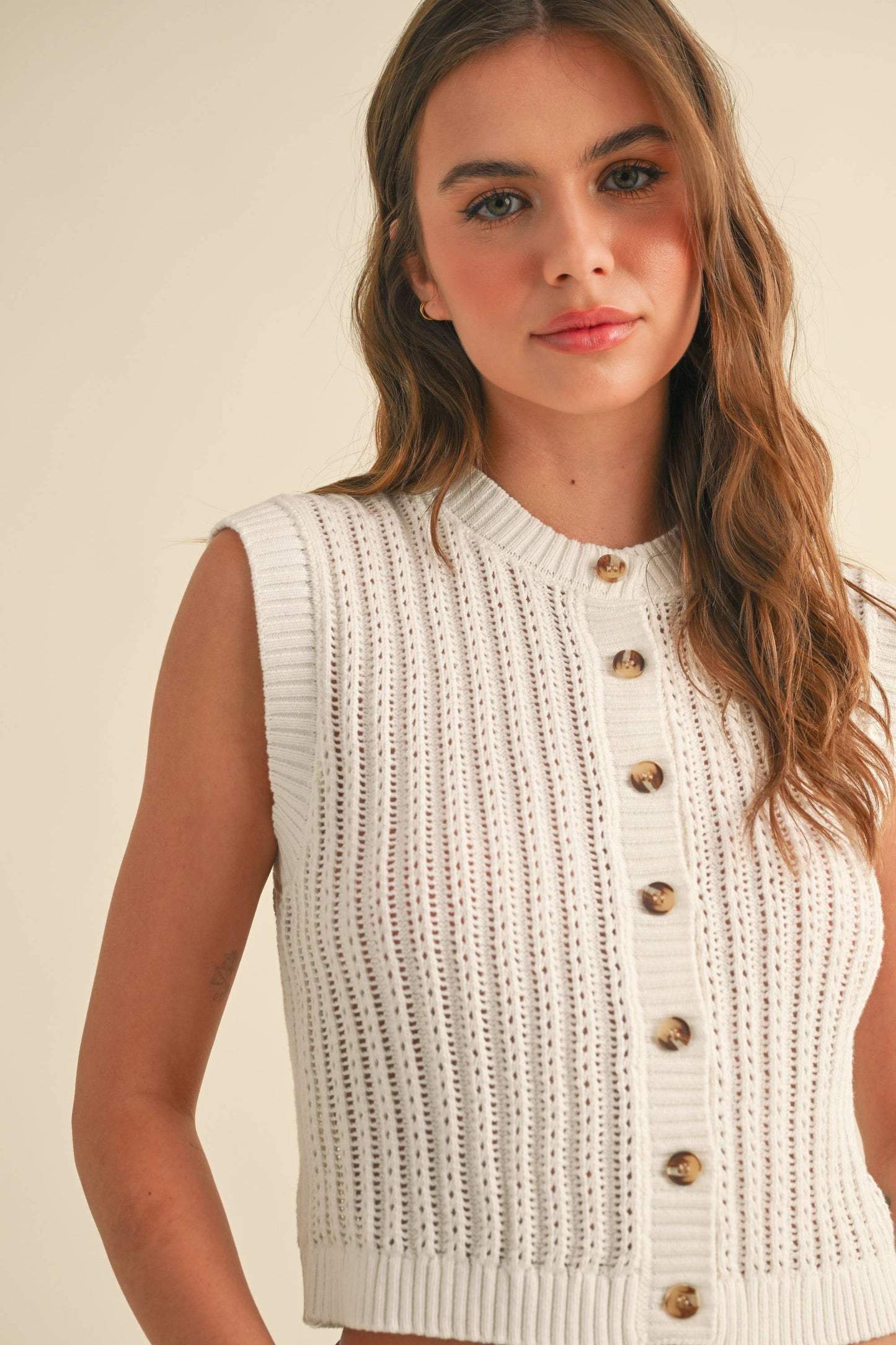 SAWYER CROCHET VEST