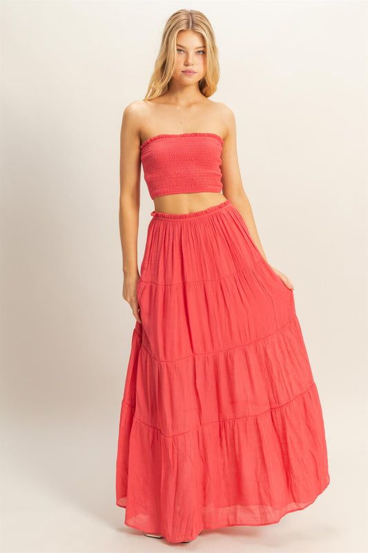STEPHANIE TOP & SKIRT SET
