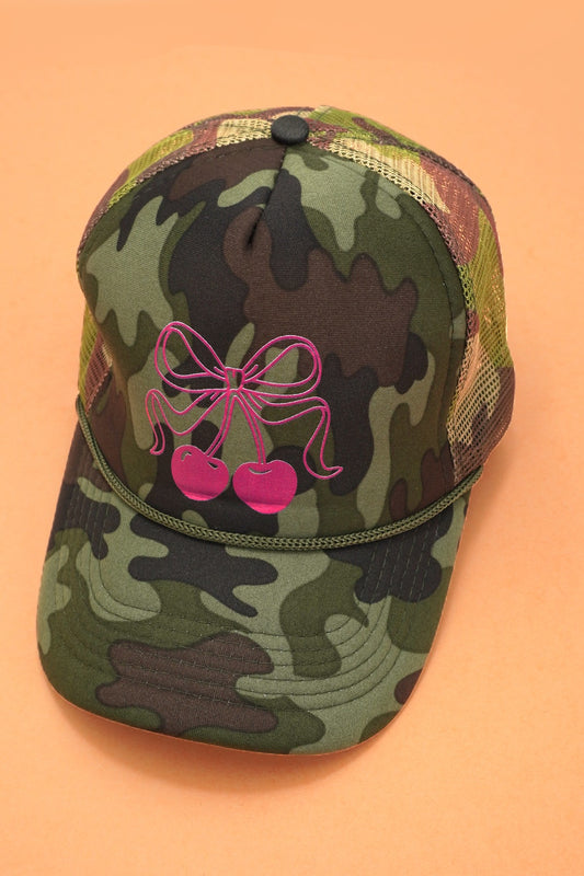 CAMO TRUCKER HAT