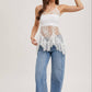 SHEER LACE TANK