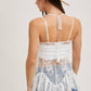 SHEER LACE TANK