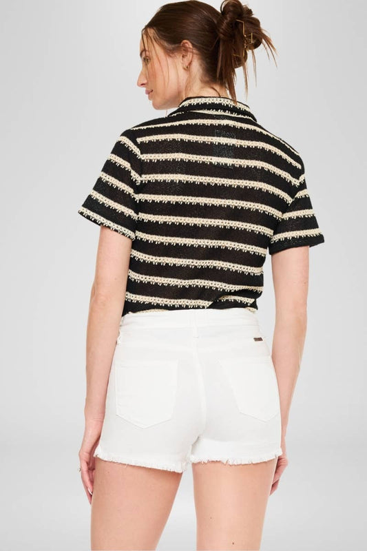 HEAVENLY FRAYED SHORTS