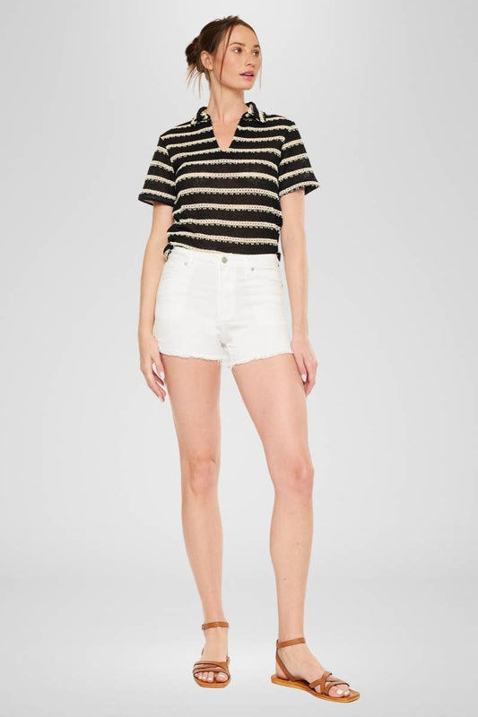 HEAVENLY FRAYED SHORTS
