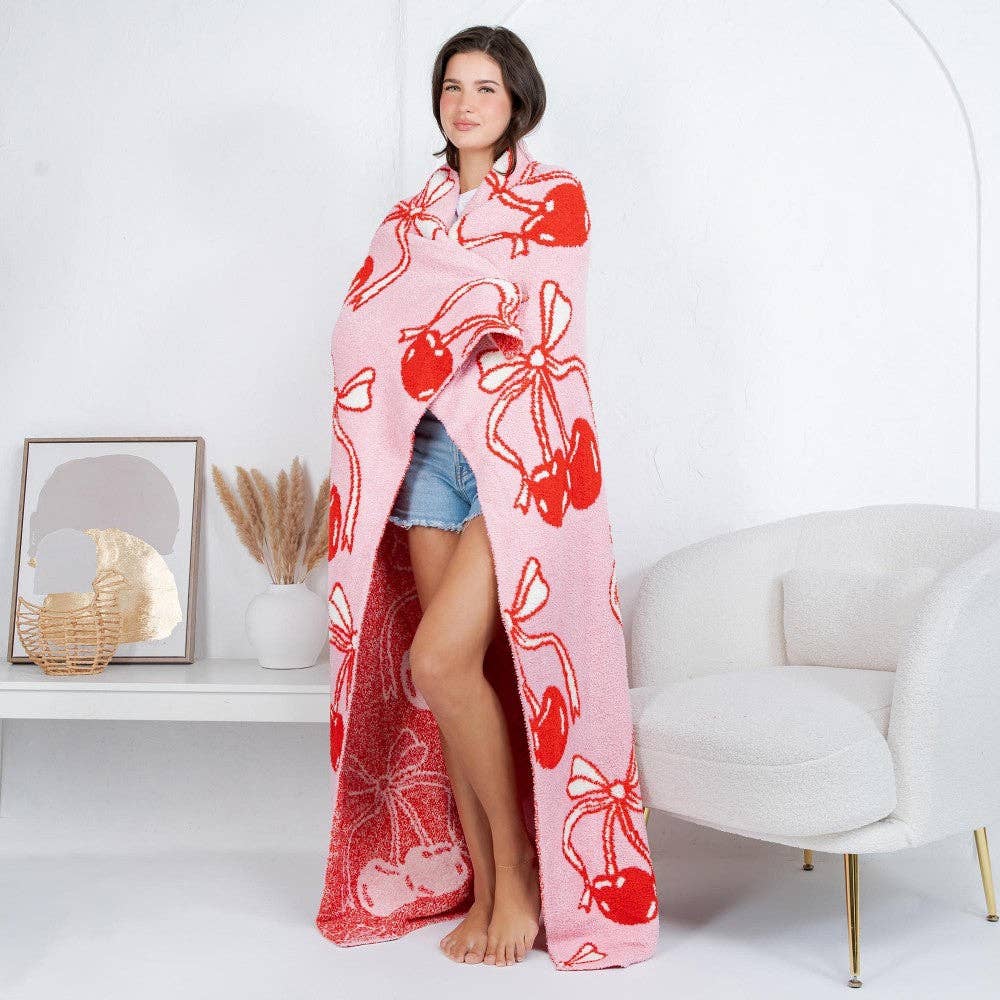 CHERRIES BLANKET