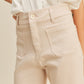 STRAIGHT WIDE LEG PANT