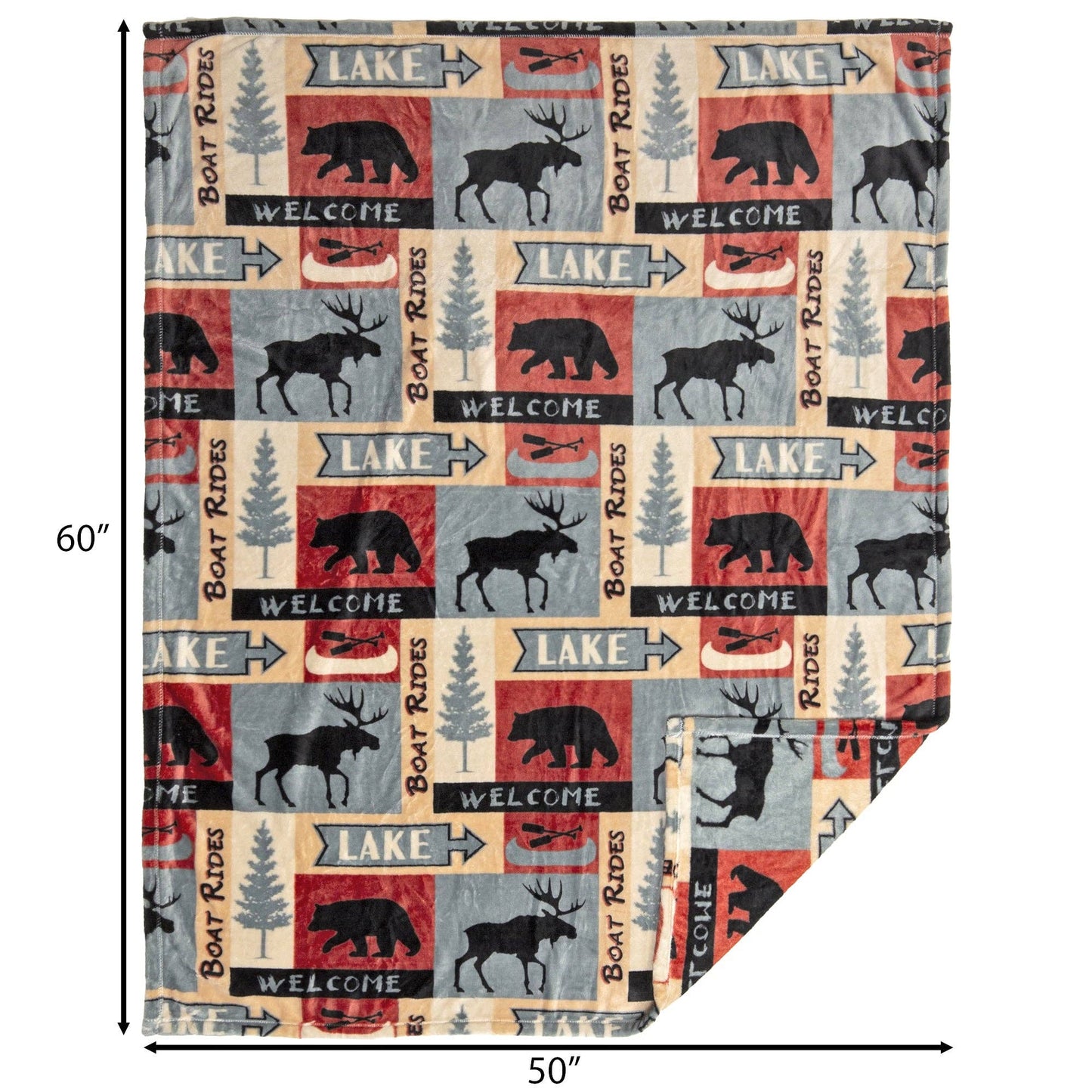 Lake House Travel Blanket