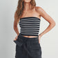 TUBE TOP SWEATER