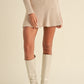 KAIYA KNIT MINI SKIRT