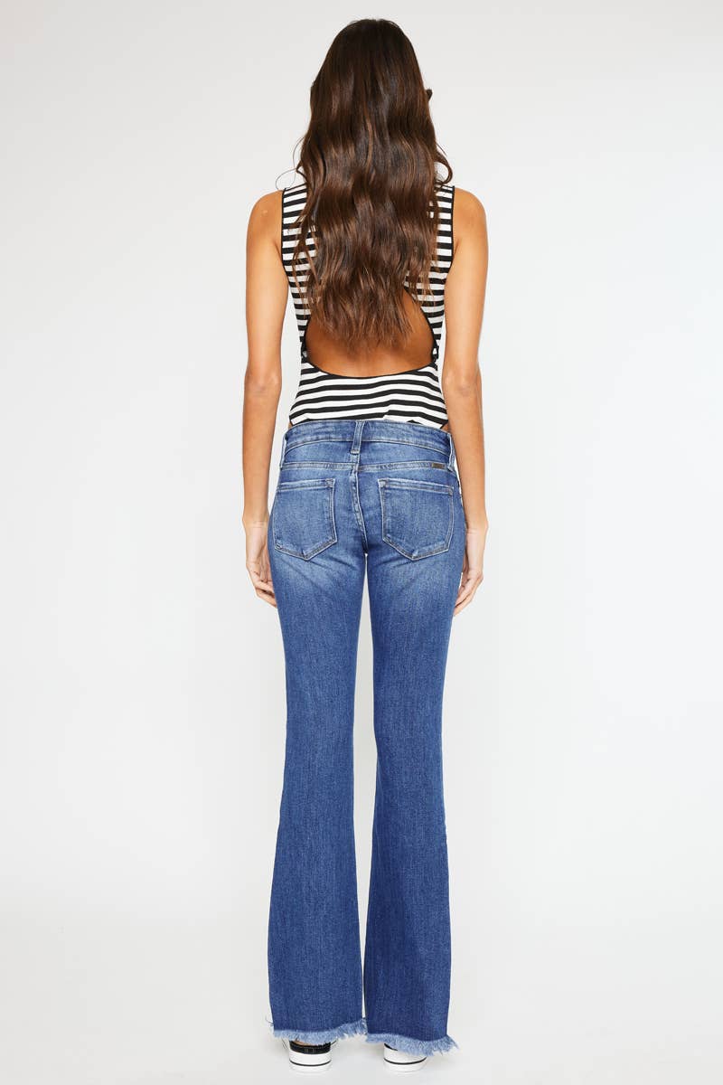 LOW RISE BABY BOOTCUT DENIM