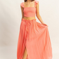 Hyfve ruffle tank & skirt set