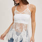 SHEER LACE TANK