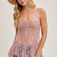 SHEER LACE TANK
