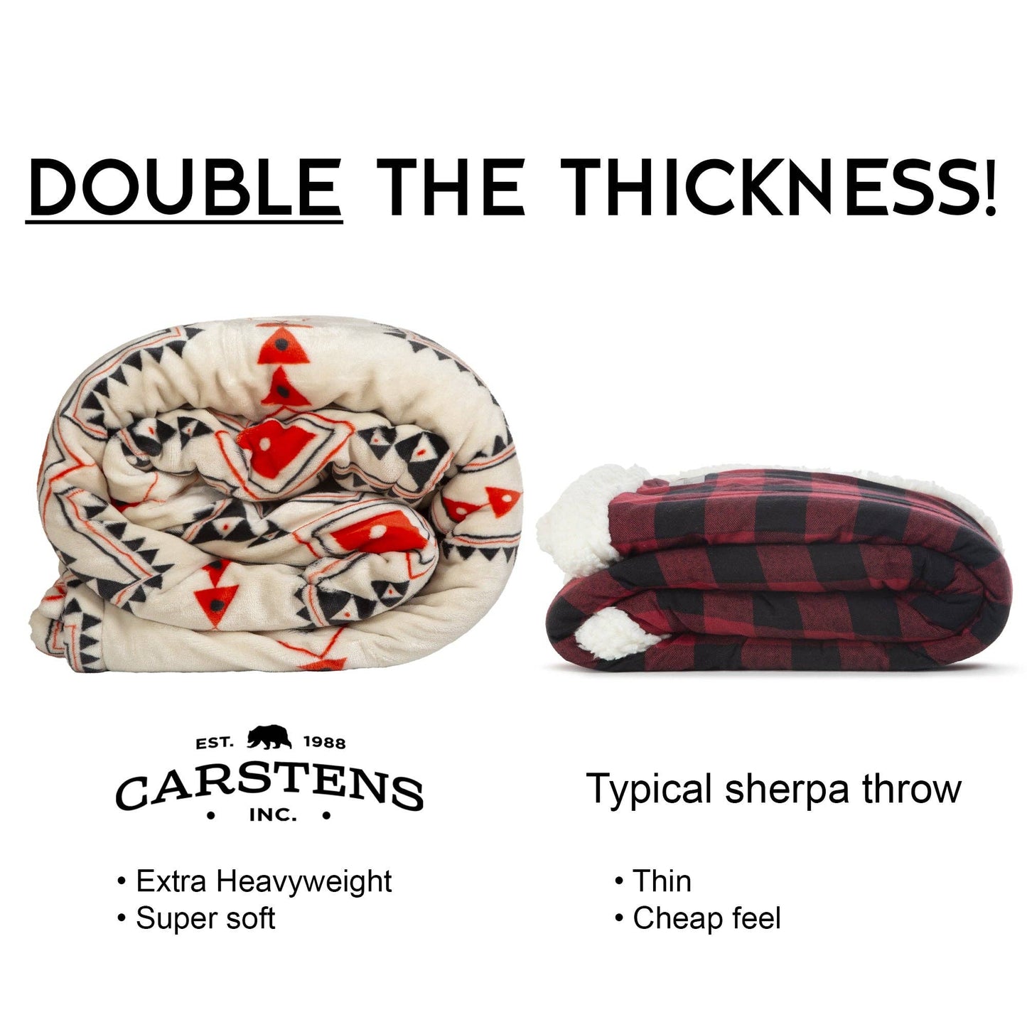 Wrangler Santa Fe Sun Plush Sherpa Throw Blanket