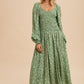 SAGE MAXI DRESS