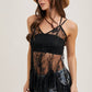 SHEER LACE TANK