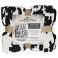 WRANGLER STRETCHY COW THROW