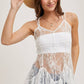SHEER LACE TANK