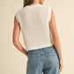 MISS UNIVERSE CROCHET VEST