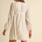 MISSED CALL EMBROIDERED DRESS