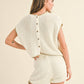 INDIFFERENT DETAILED KNIT TOP