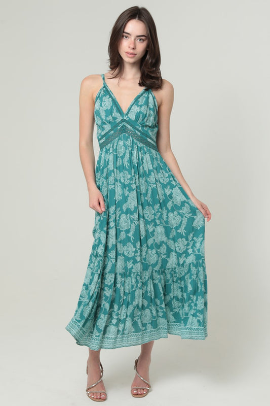 DOUBLE STRAP MAXI DRESS
