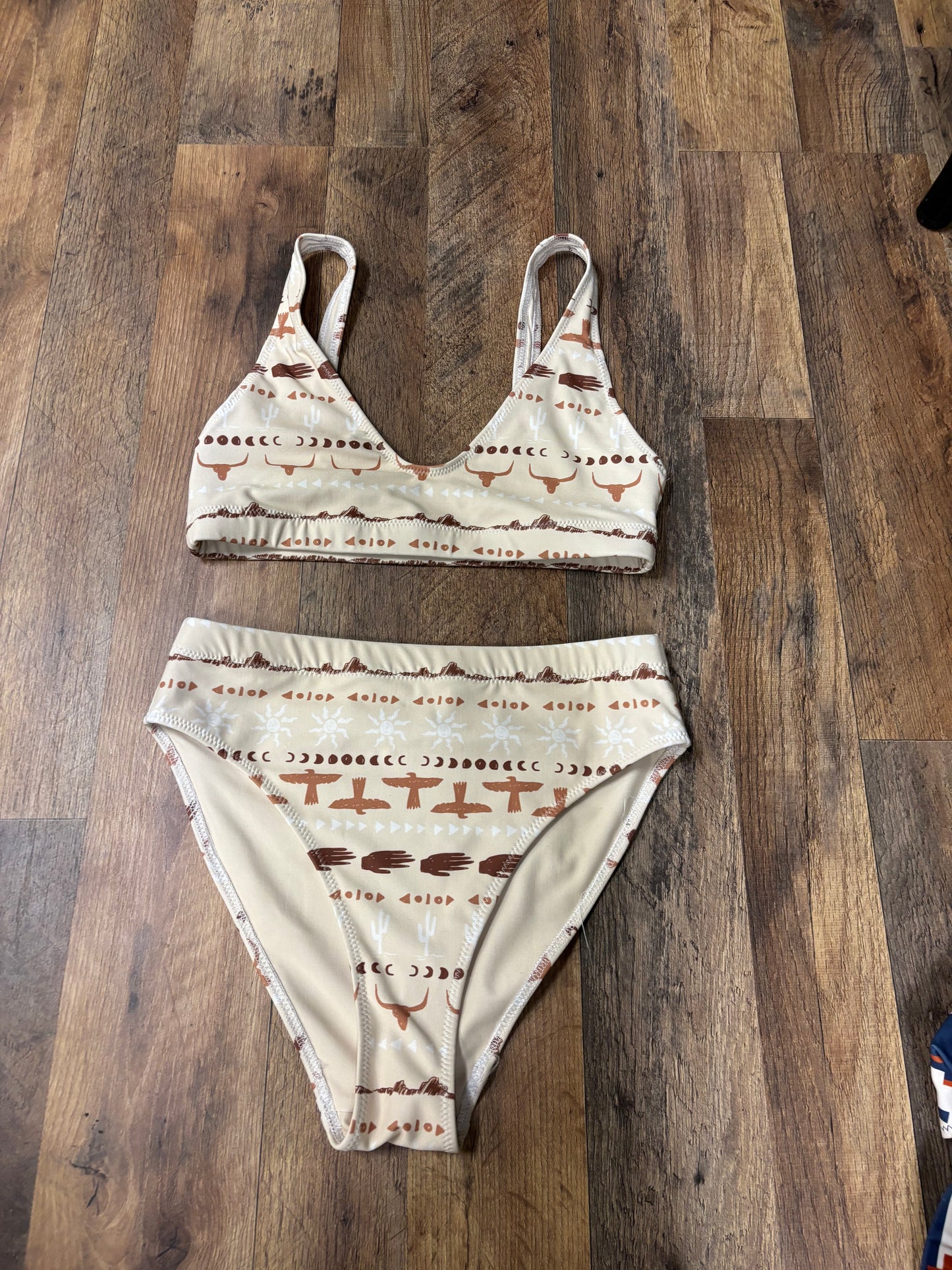 Neutral Earth Bikini Set