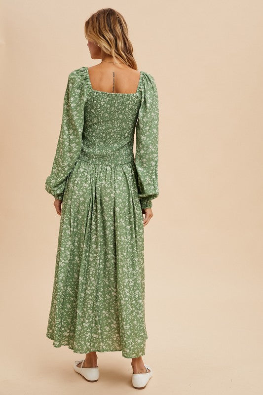 SAGE MAXI DRESS