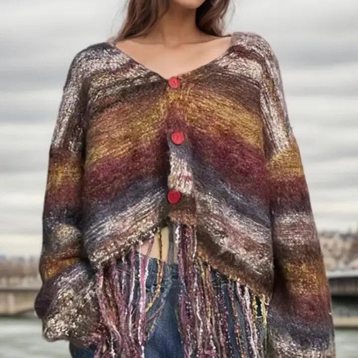 FRINGE CARDIGAN