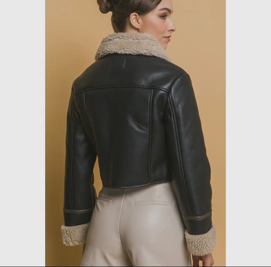 HOMETOWN LEATHER JACKET