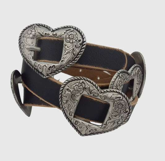 WESTERN HEART BELT