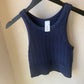 NIKKI TEXTURED CROP TANKS