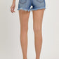 RISEN STEPSIDE HEM SHORTS