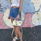 SUNFLOWER WRANGLER PURSE