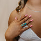 DOUBLE STONE RING