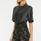 Camo shorts with belt