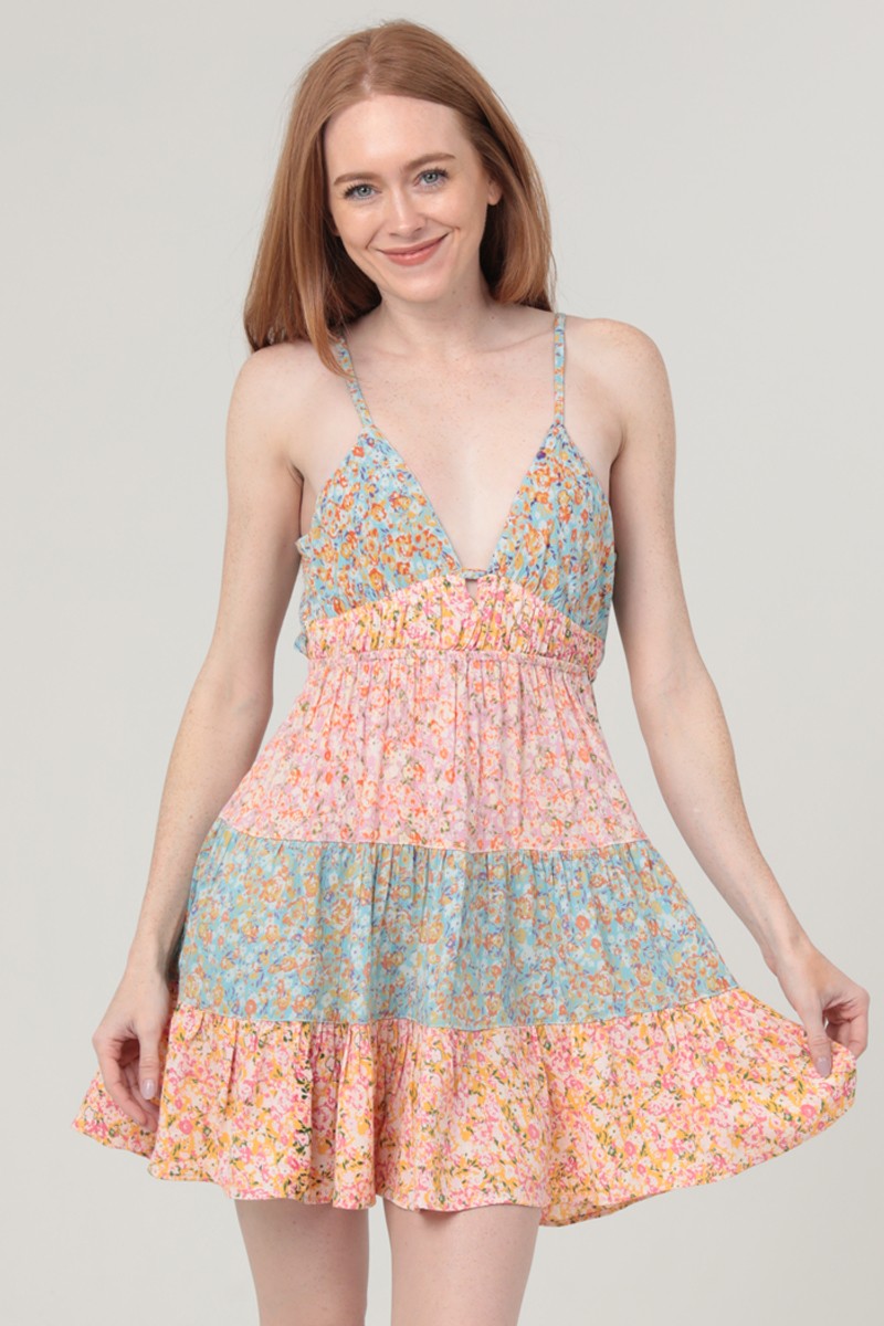 MULTI COLOR DRESS