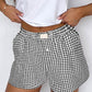 CHECKERED BOXER SHORTS