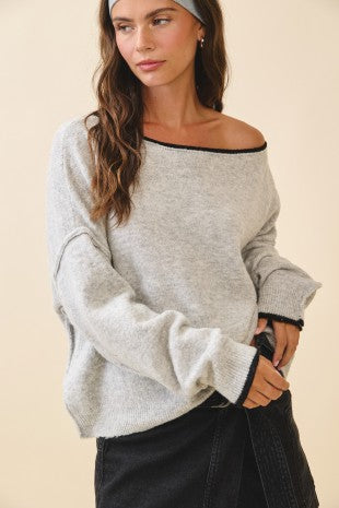 RELAX DROP SHOULDER SWEATER