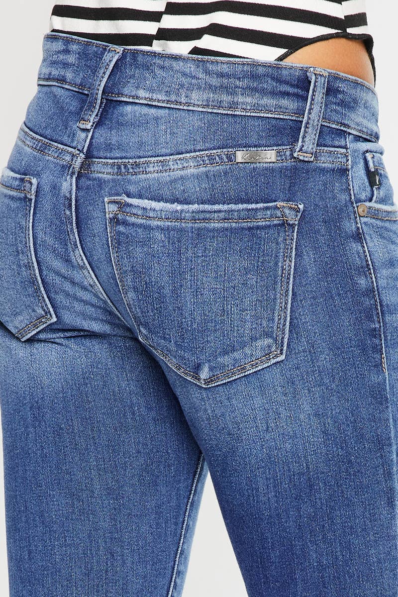 LOW RISE BABY BOOTCUT DENIM