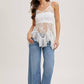 SHEER LACE TANK
