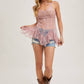 SHEER LACE TANK